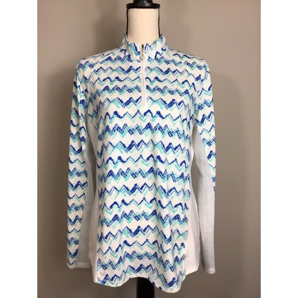 San Soleil SolTekIce Mockneck Shirt Large